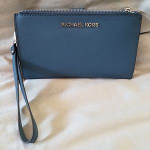 Michael Kors Double Zip Wristlet